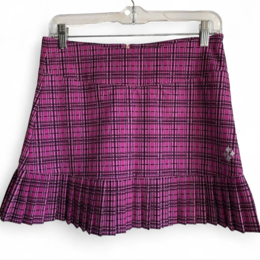 4 All by Jofit Plaid Golf Skort Size 10 – Tennis Pickleball Activewear Purple